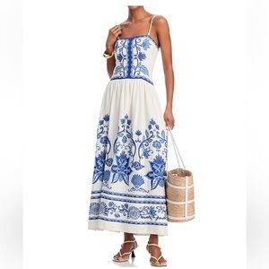 Farm Rio shell garden dress size small nwt